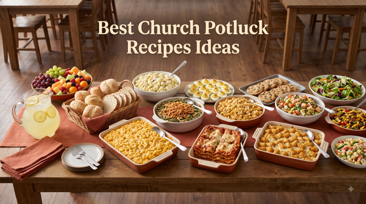 Best Church Potluck Recipes Ideas