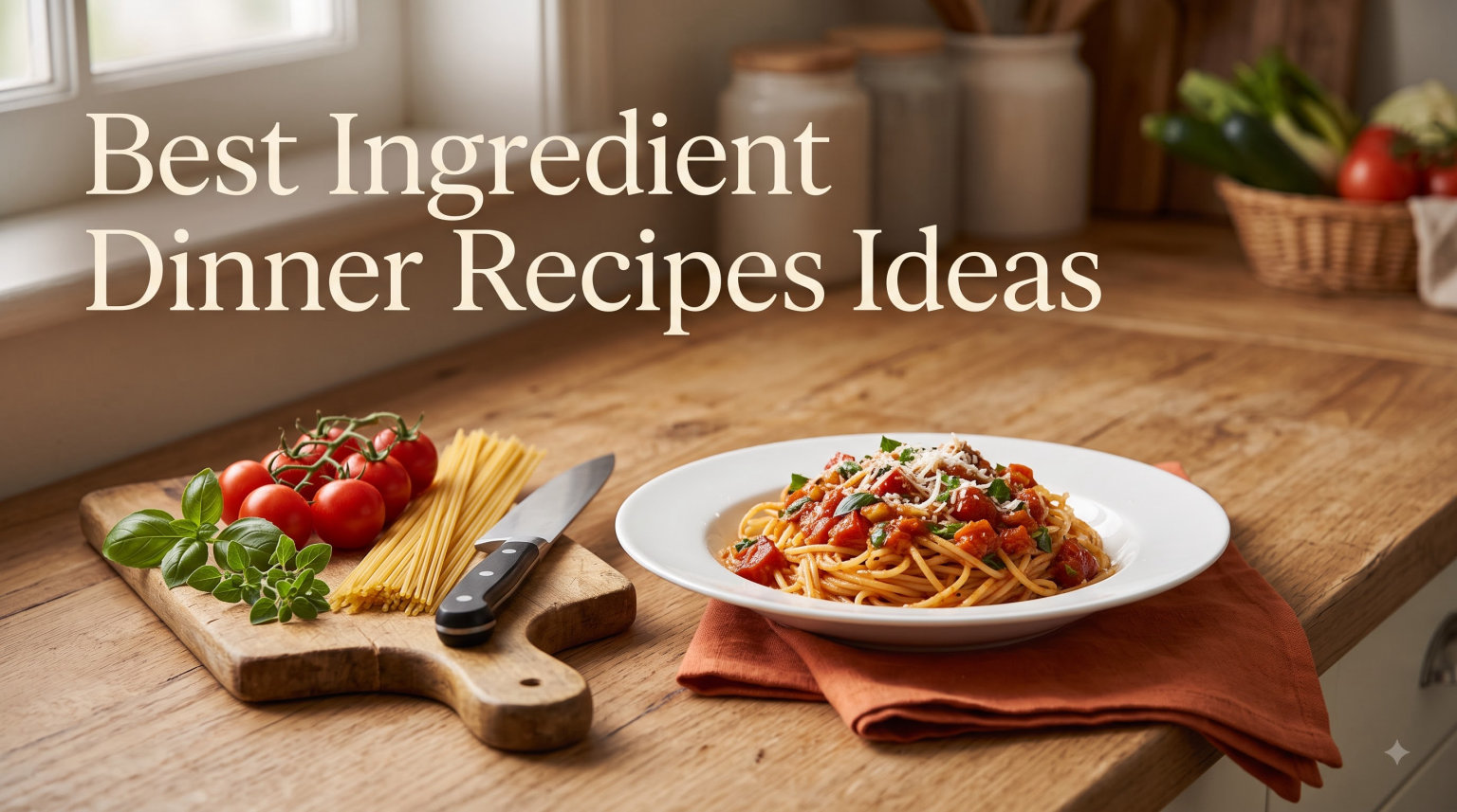 Best 3 Ingredient Dinner Recipes Ideas