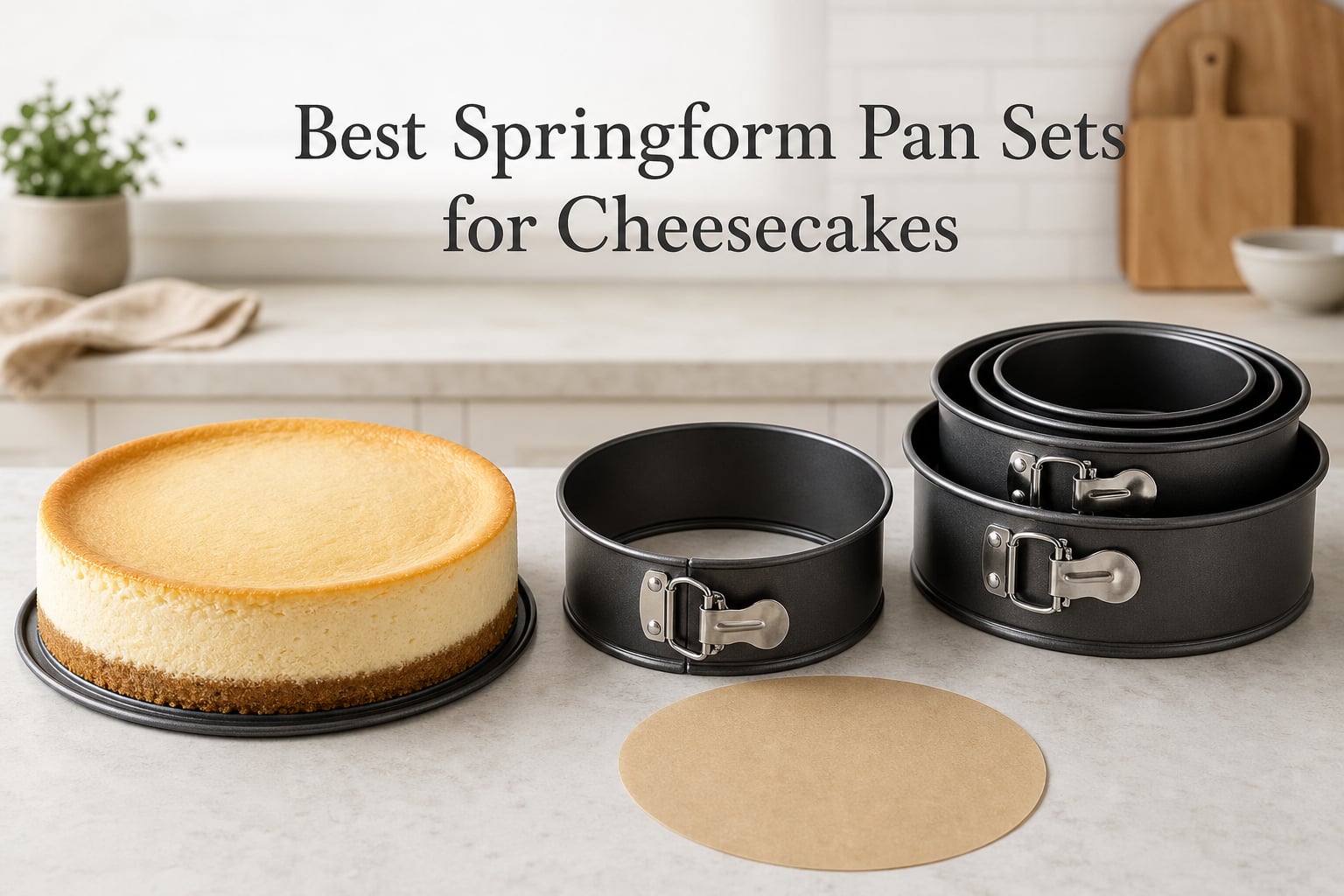 Best Springform Pan Sets for Cheesecakes