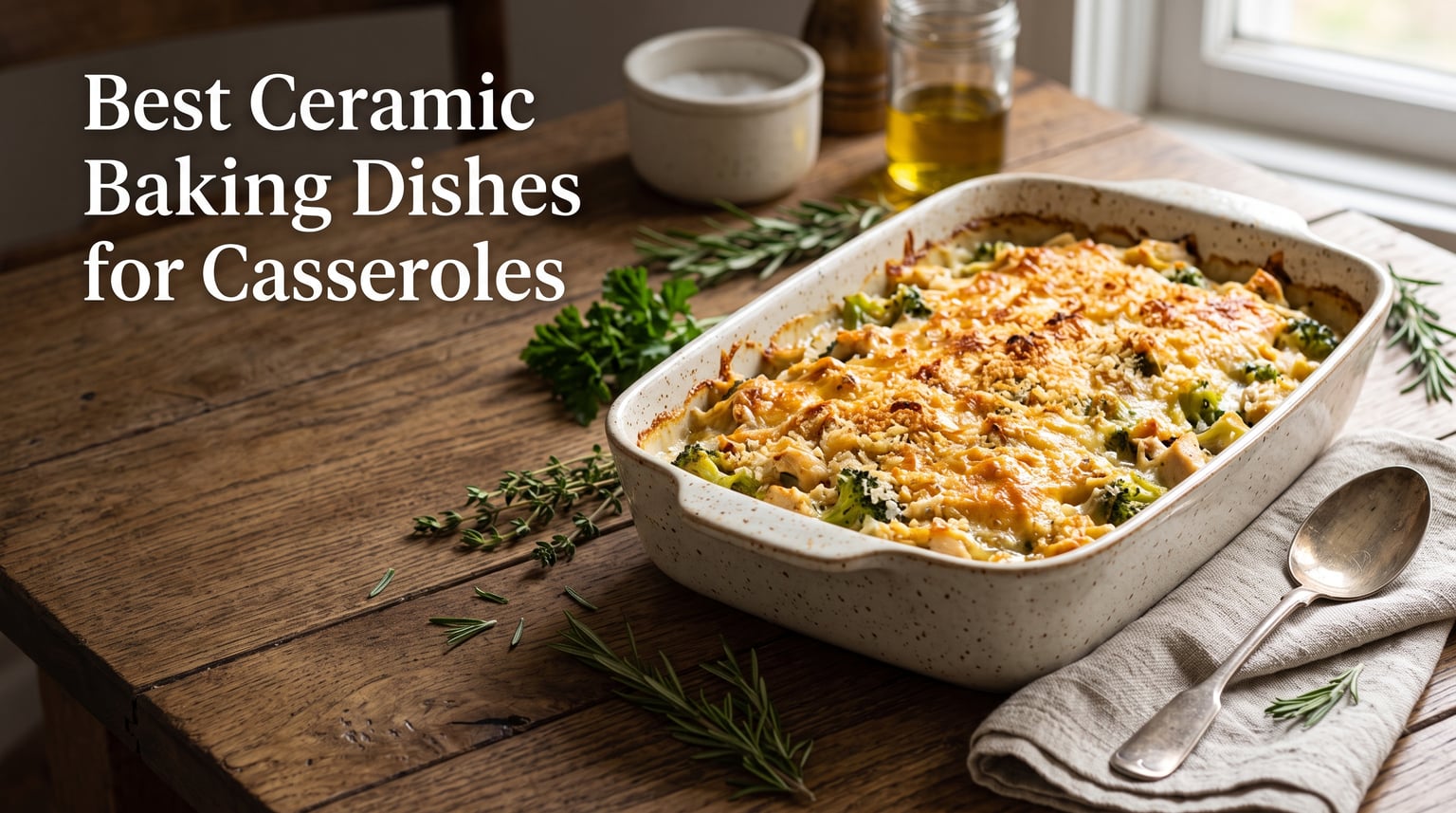 Best Ceramic Baking Dishes for Casseroles