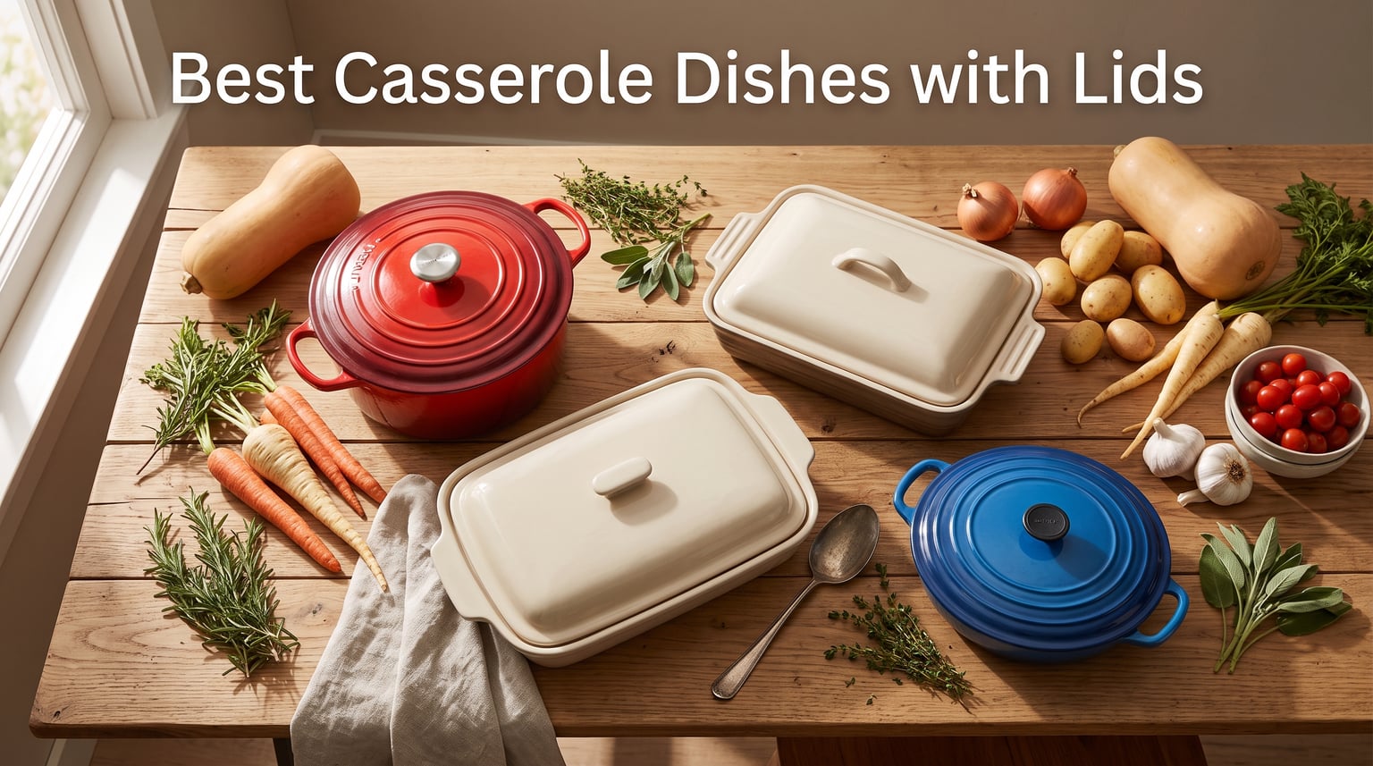 Best Casserole Dishes with Lids