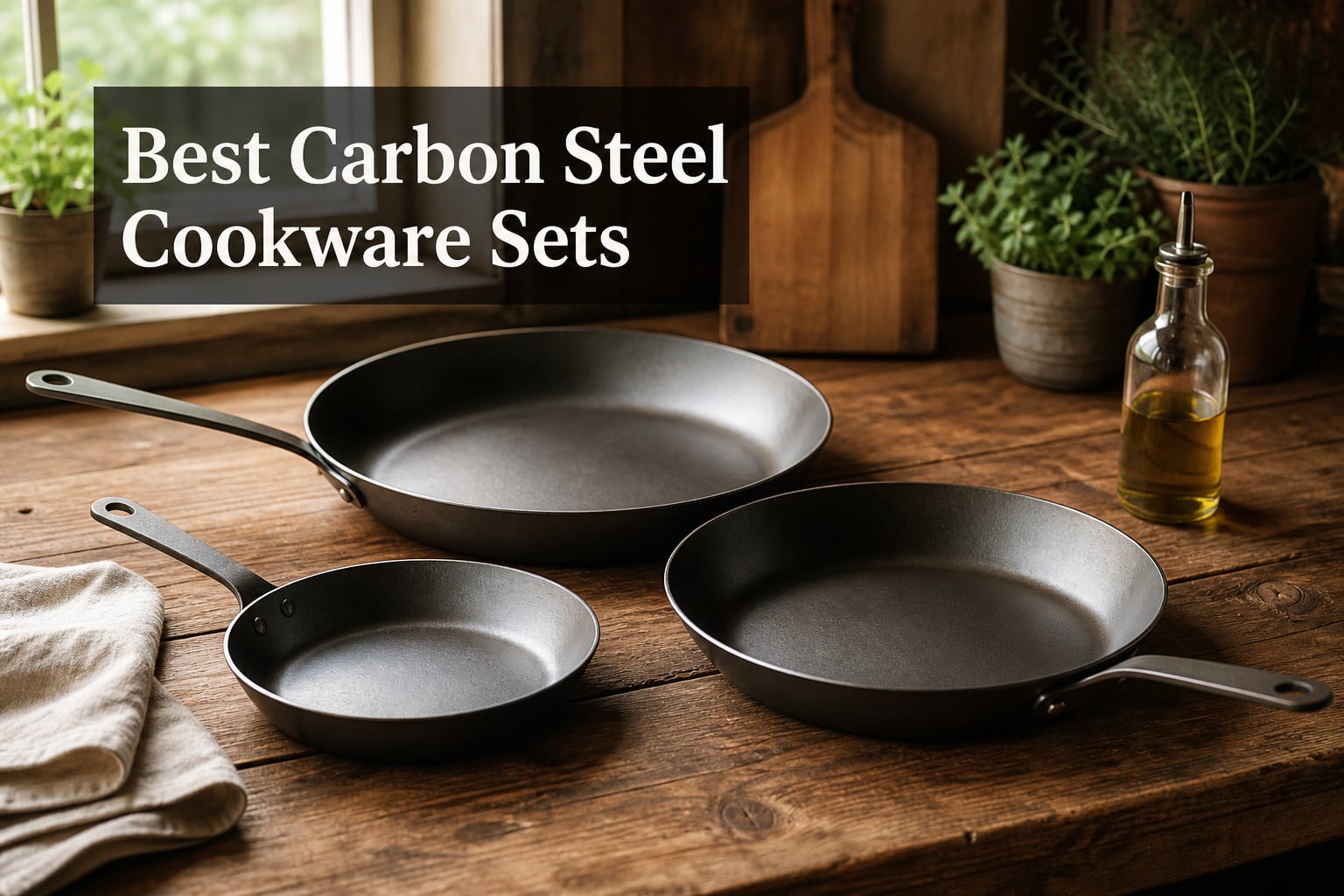 Best Carbon Steel Cookware Sets