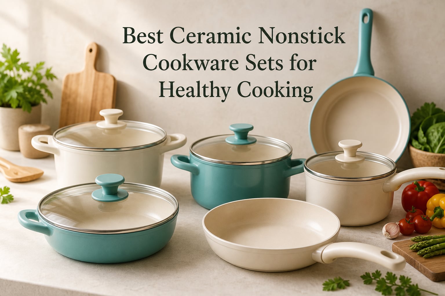Best Ceramic Nonstick Cookware Sets for Healthy Cooking