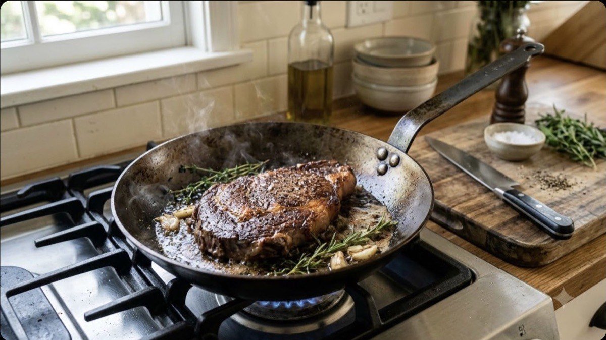 Best Carbon Steel Pans for Searing