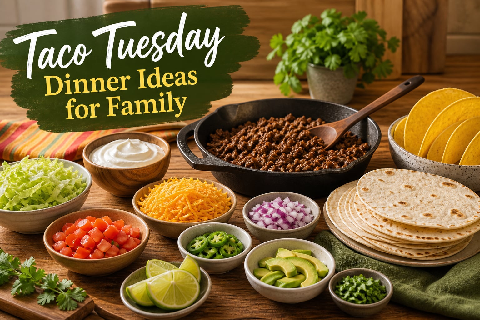 Taco Tuesday Dinner Ideas for Family