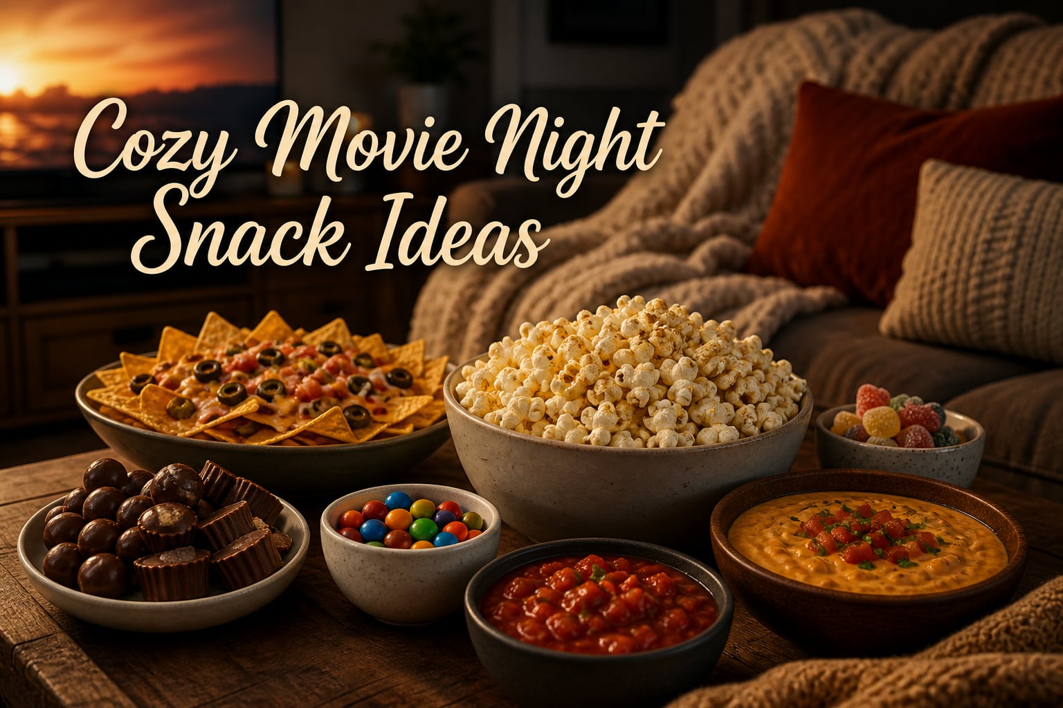 Cozy Movie Night Snack Ideas
