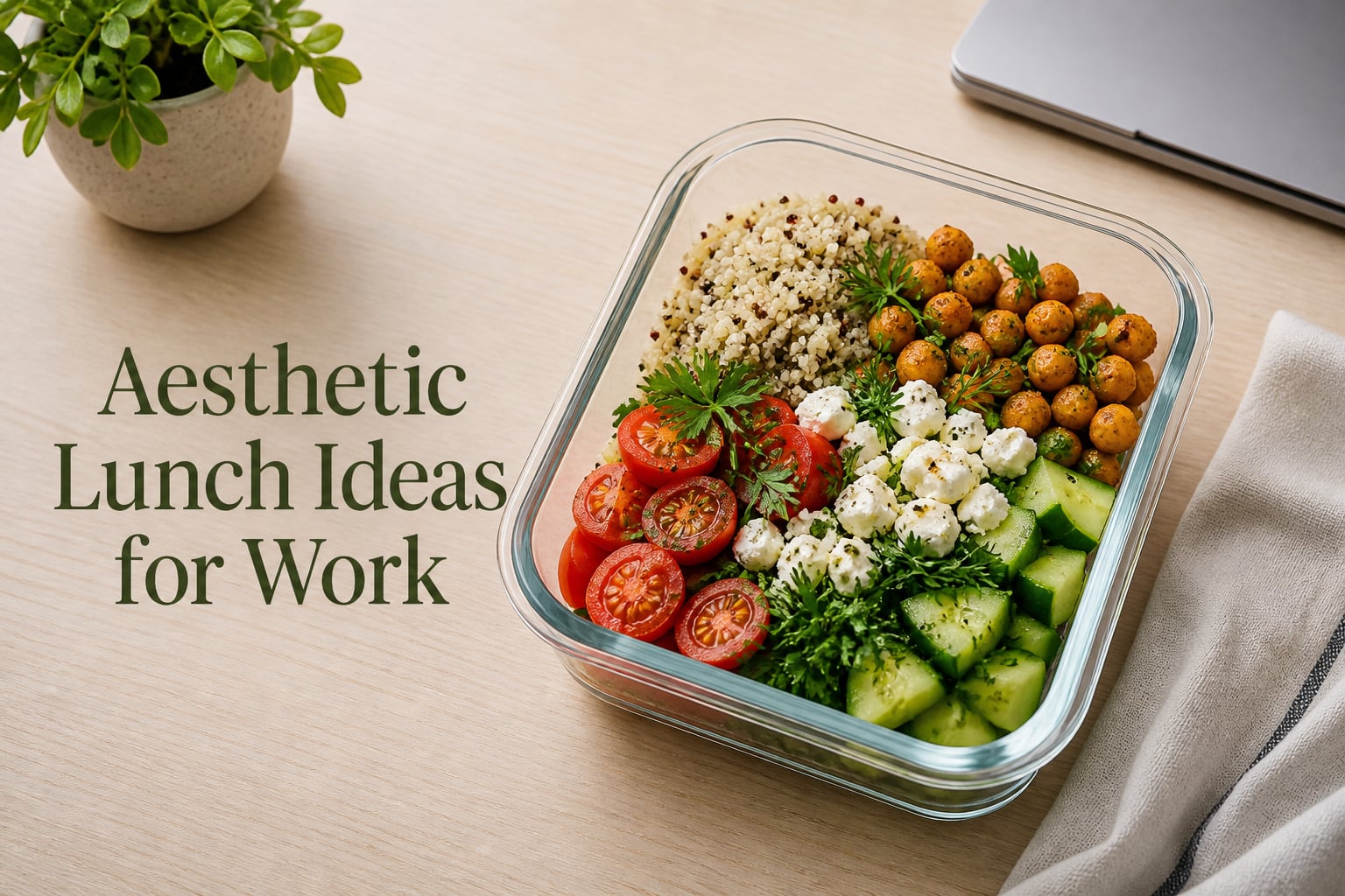 Aesthetic Lunch Ideas for Work