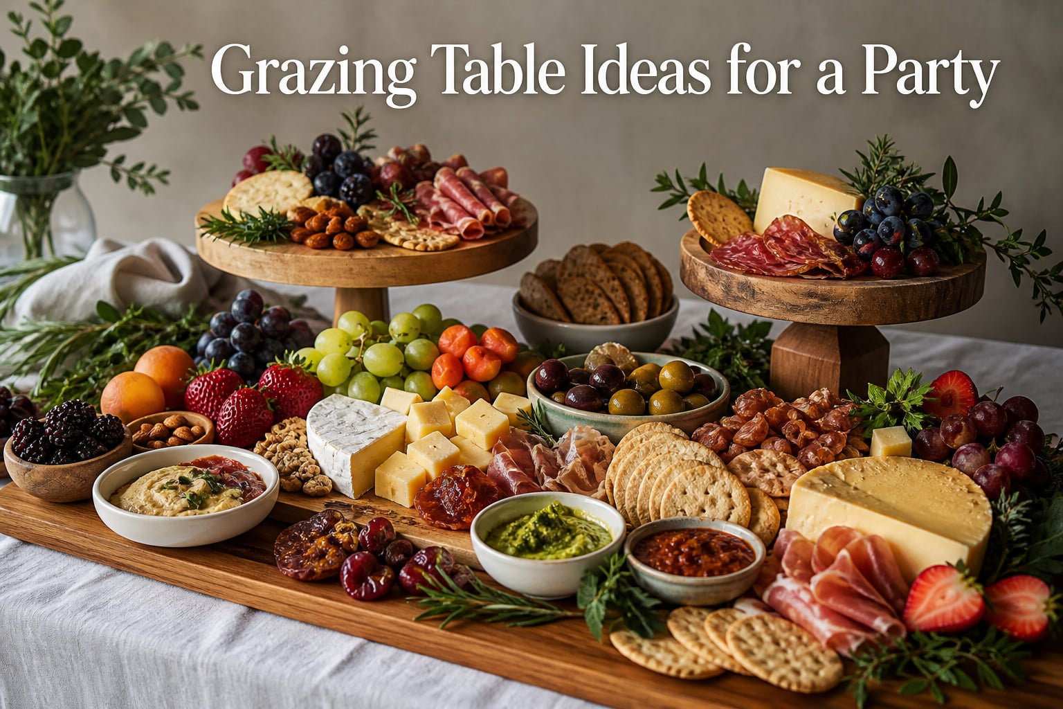 Grazing Table Ideas for a Party