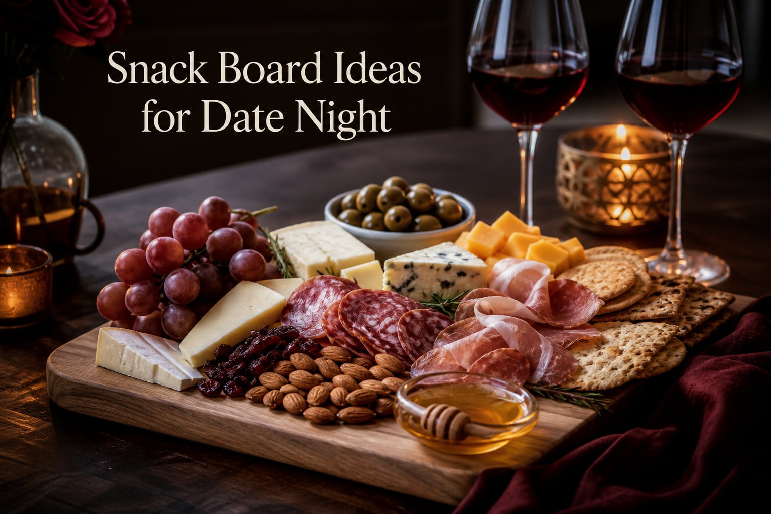 Snack Board Ideas for Date Night
