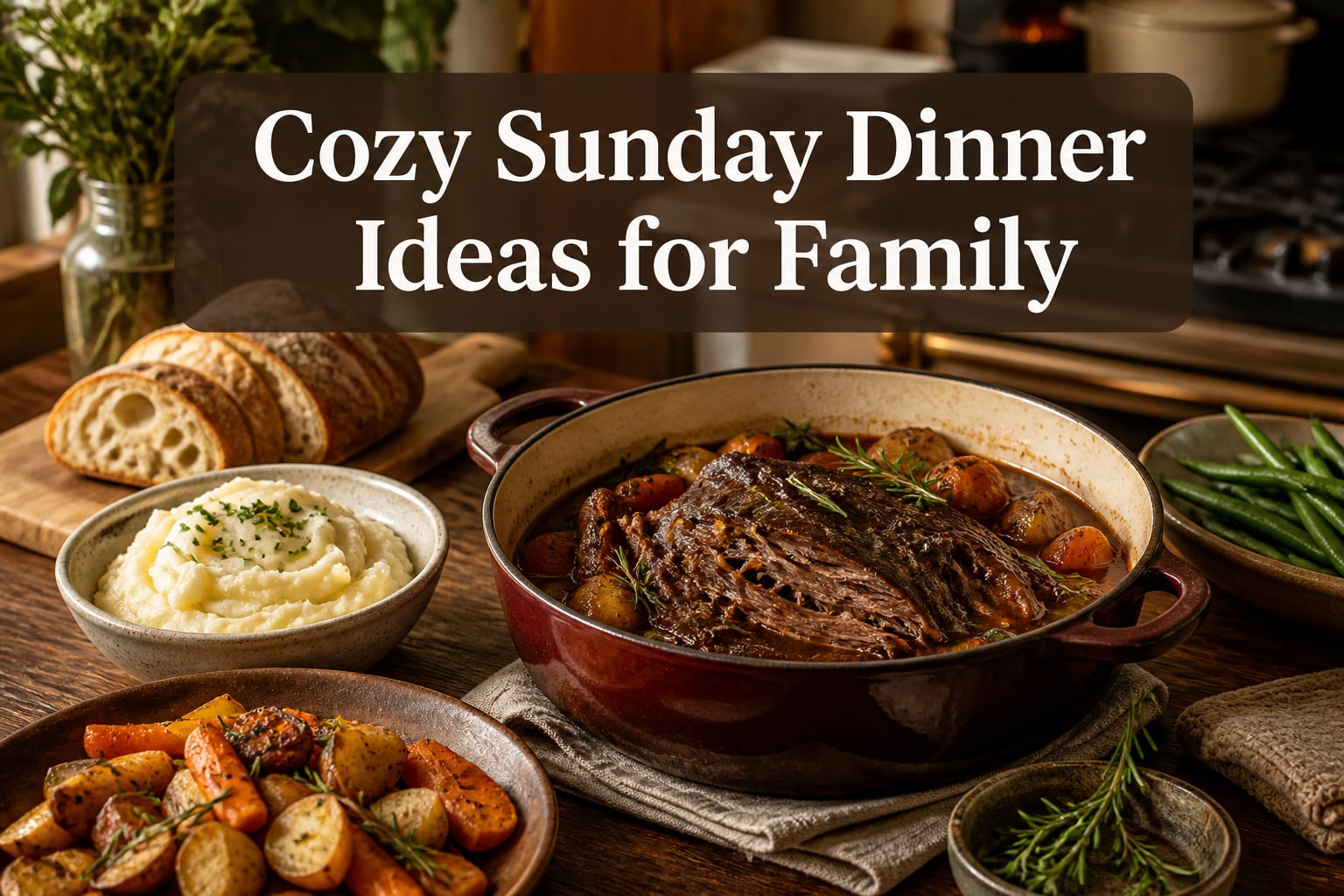 Cozy Sunday Dinner Ideas for Family