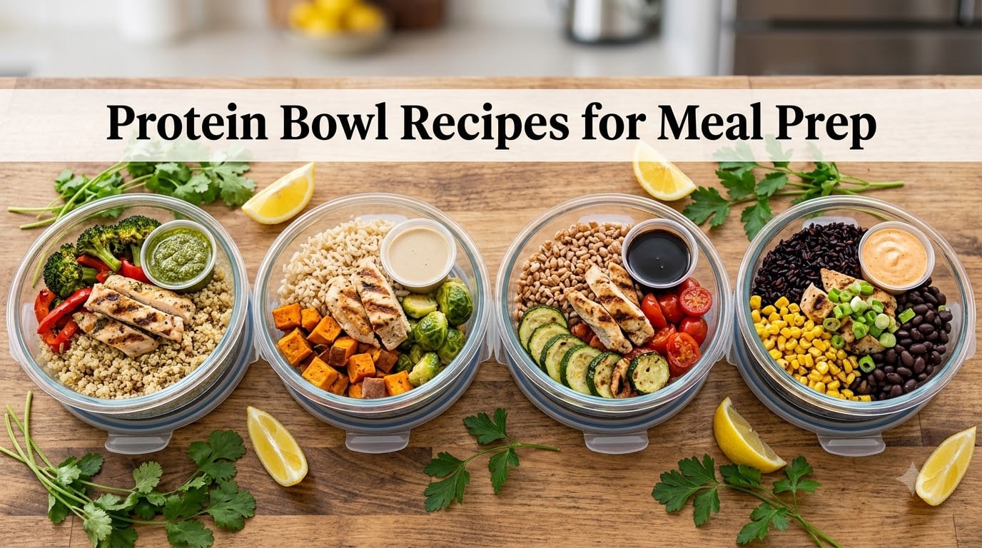 Protein Bowl Recipes for Meal Prep