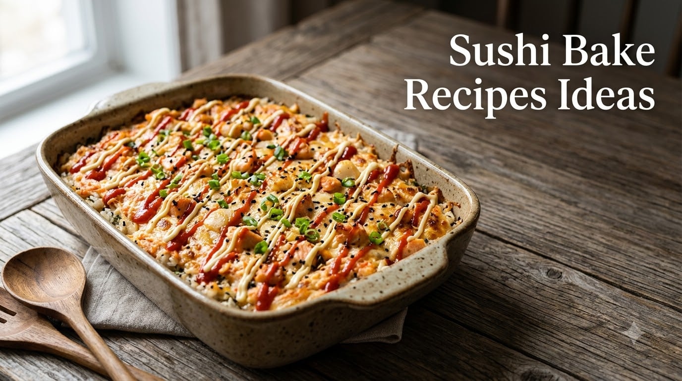 Sushi Bake Recipes Ideas