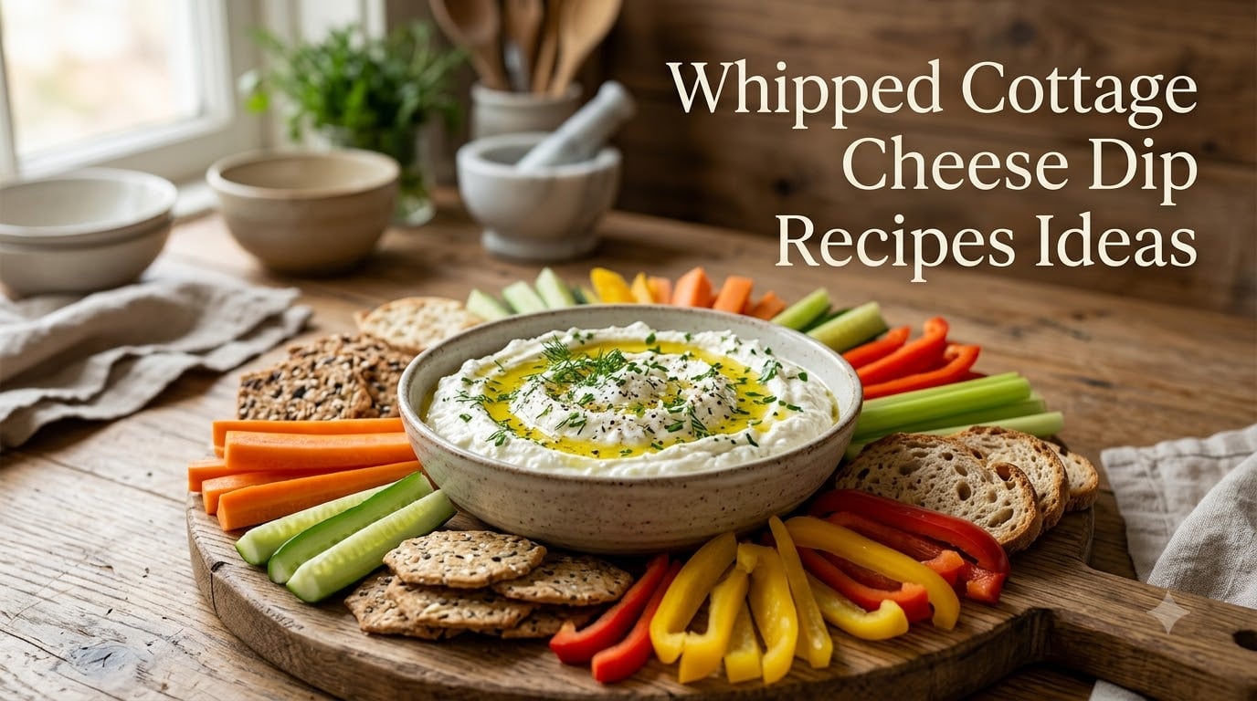 Whipped Cottage Cheese Dip Recipes Ideas