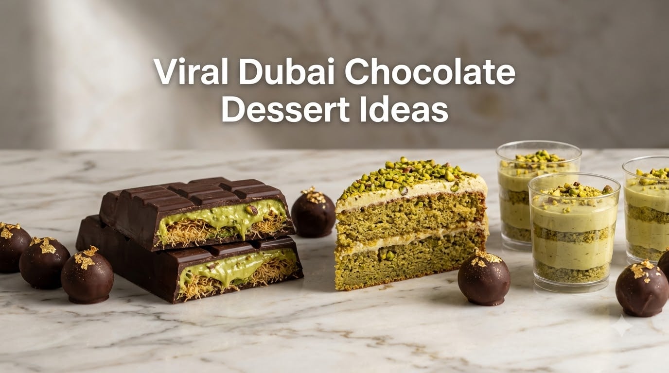 Viral Dubai Chocolate Dessert Ideas