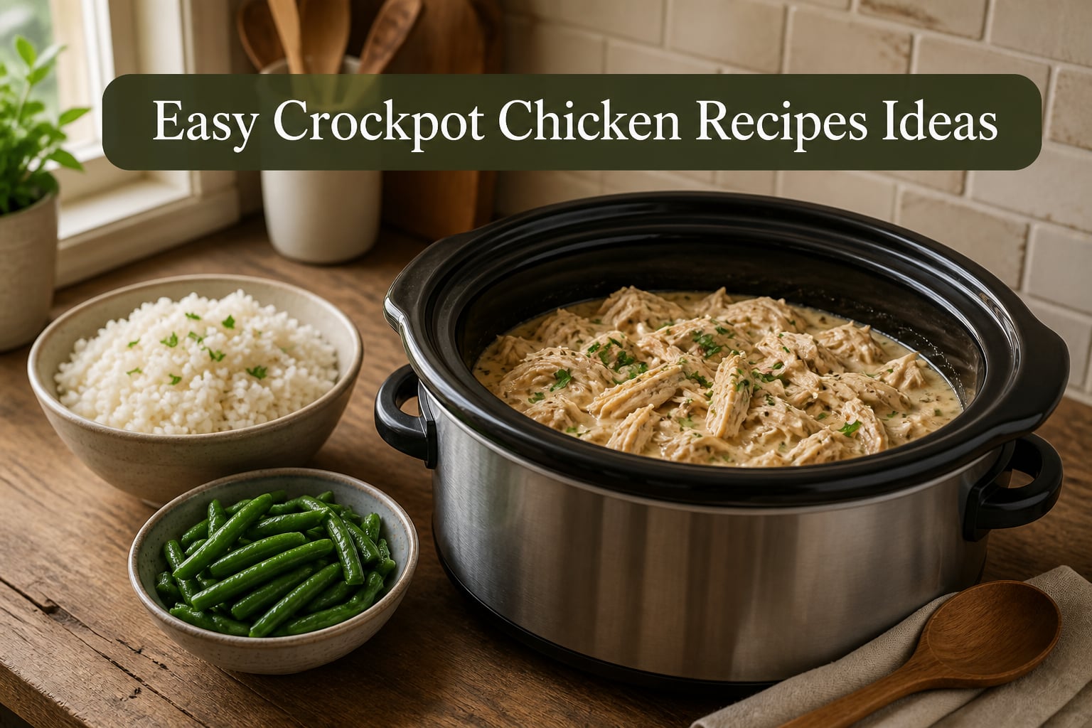 Easy Crockpot Chicken Recipes Ideas