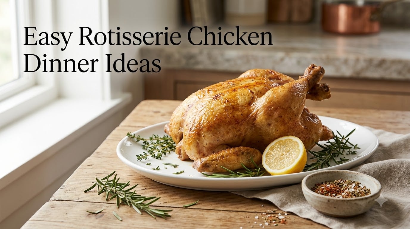 Easy Rotisserie Chicken Dinner Ideas
