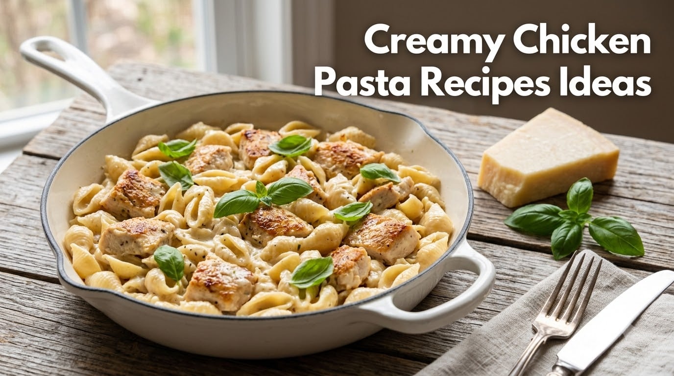 Creamy Chicken Pasta Recipes Ideas