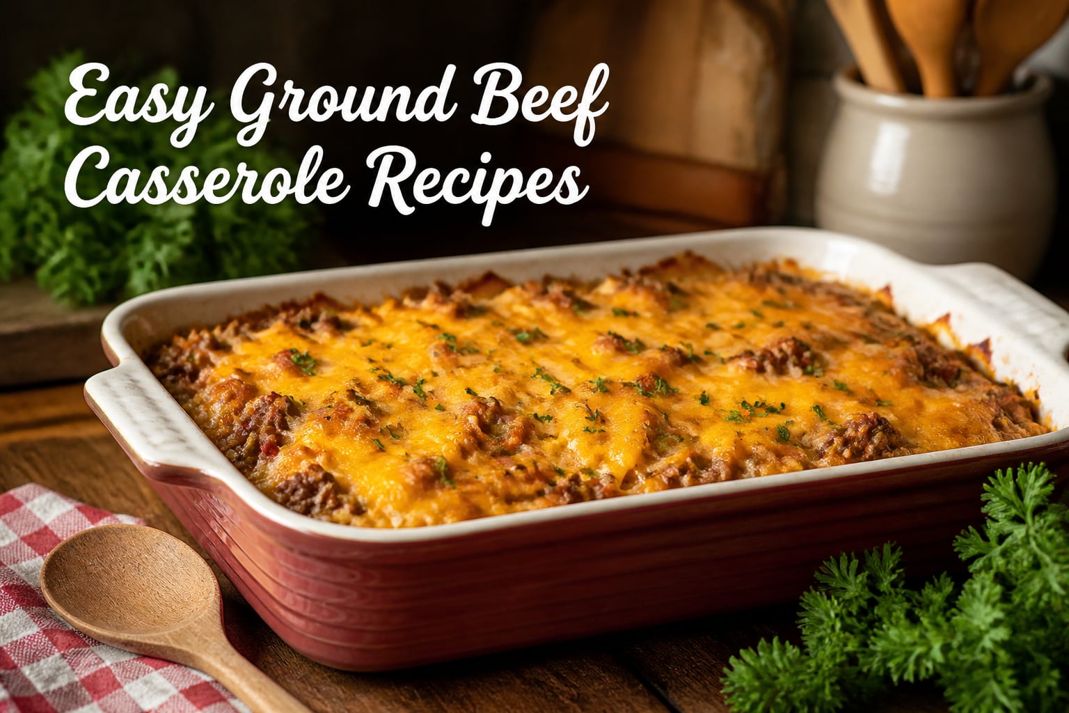 Easy Ground Beef Casserole Recipes
