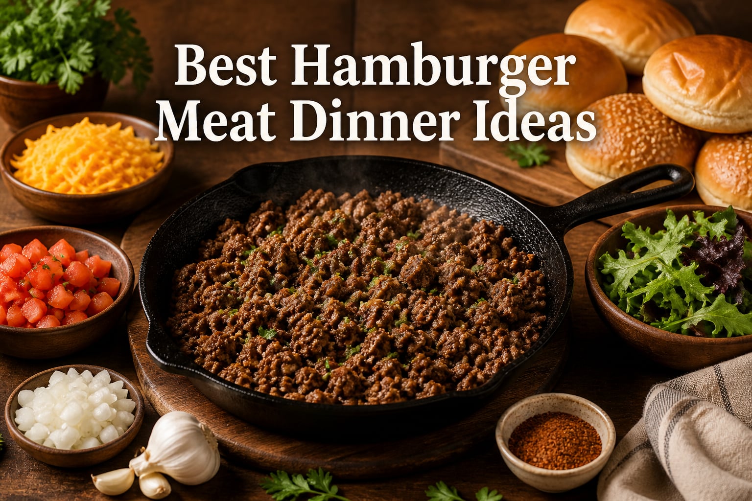 Best Hamburger Meat Dinner Ideas