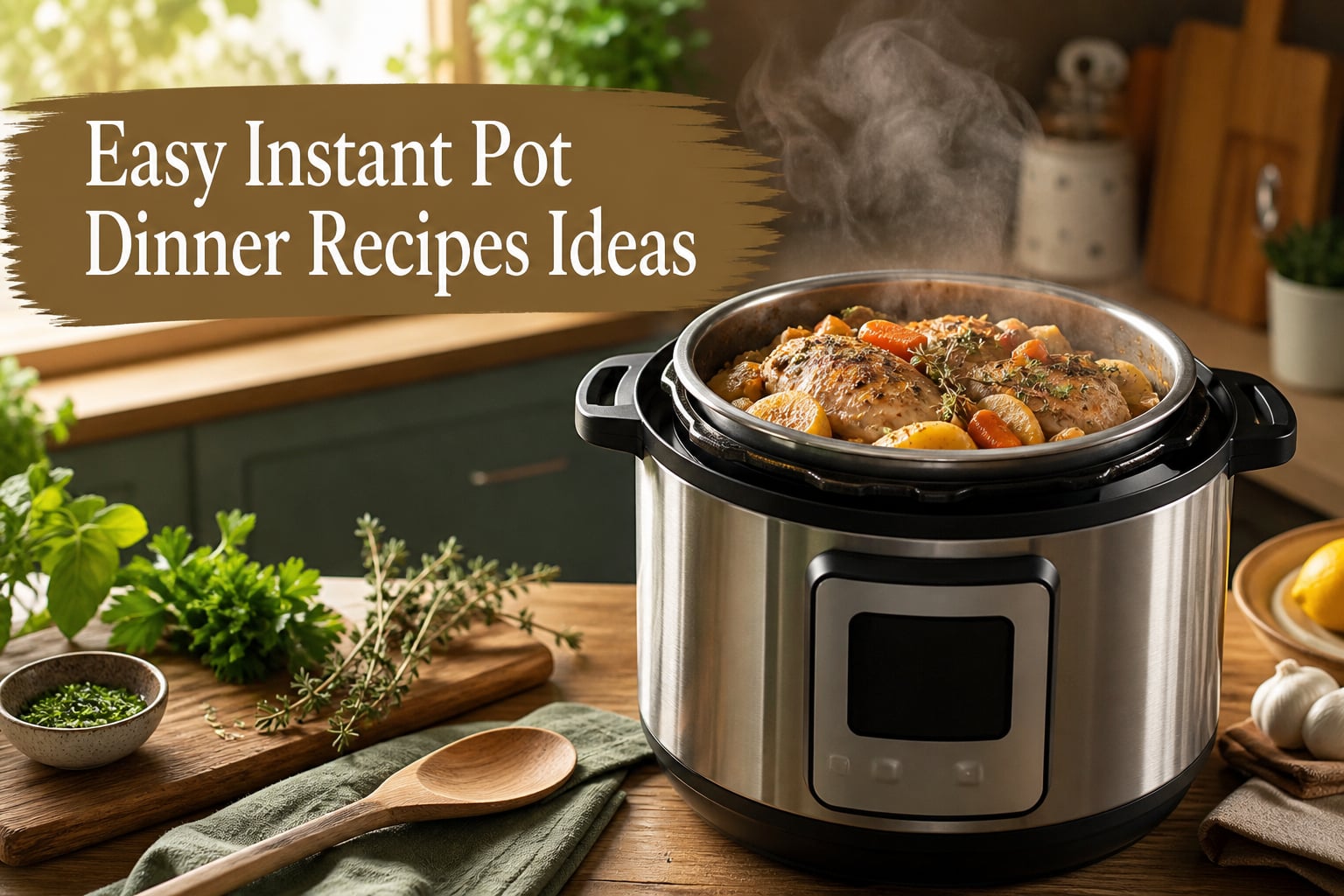 Easy Instant Pot Dinner Recipes Ideas