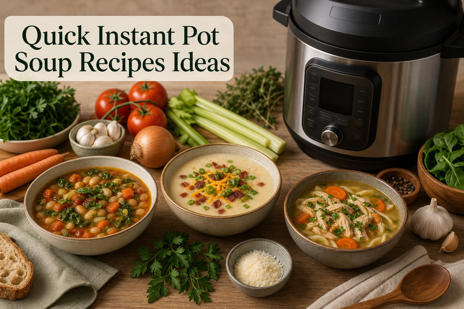 Quick Instant Pot Soup Recipes Ideas
