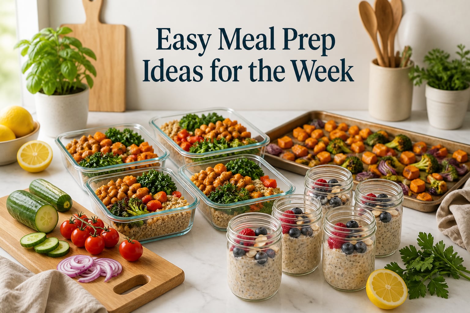 Easy Meal Prep Ideas for the Week