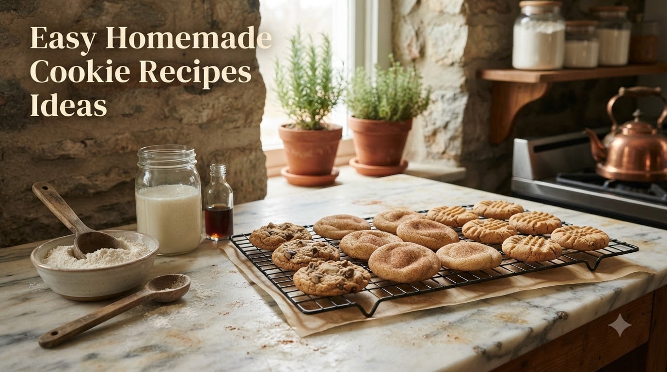 Easy Homemade Cookie Recipes Ideas