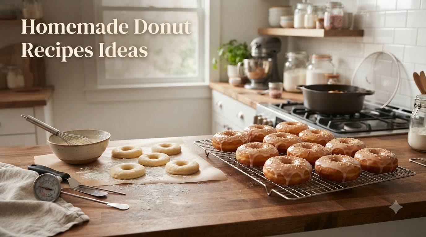 Homemade Donut Recipes Ideas