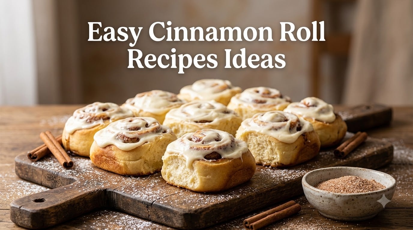 Easy Cinnamon Roll Recipes Ideas