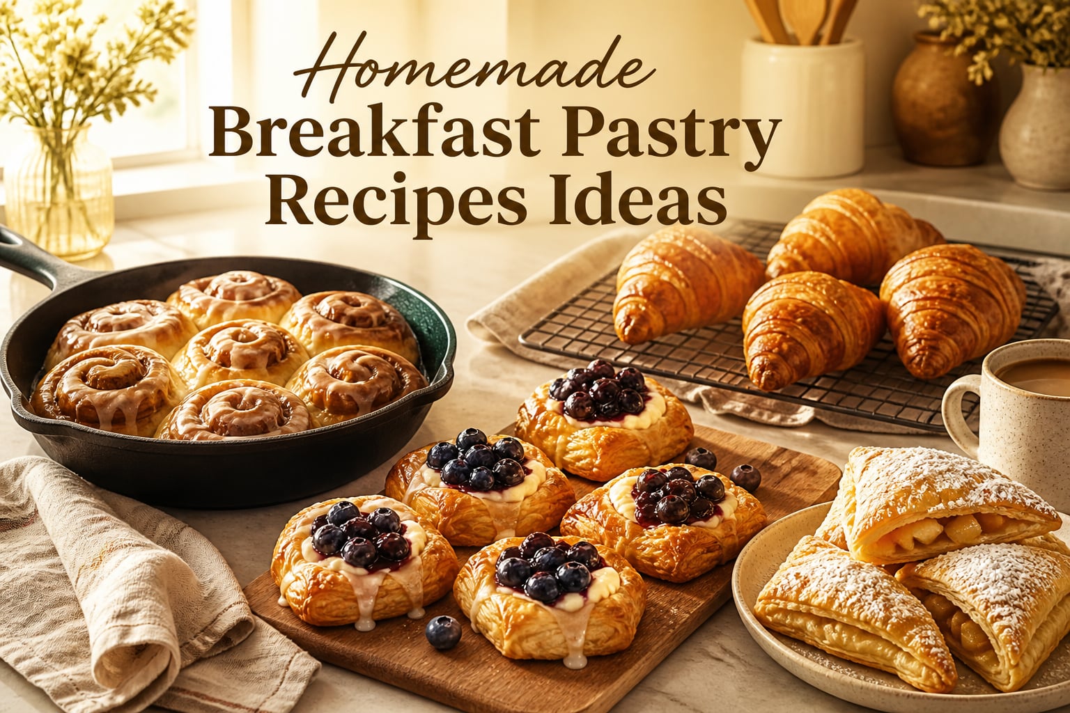 Homemade Breakfast Pastry Recipes Ideas