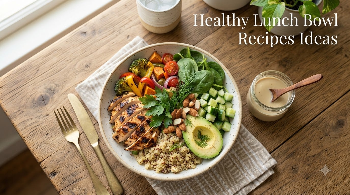 Healthy Lunch Bowl Recipes Ideas