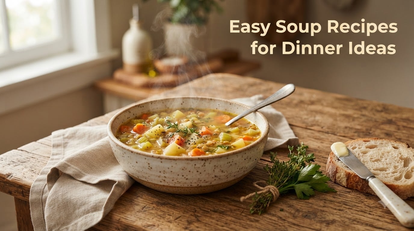 Easy Soup Recipes for Dinner Ideas
