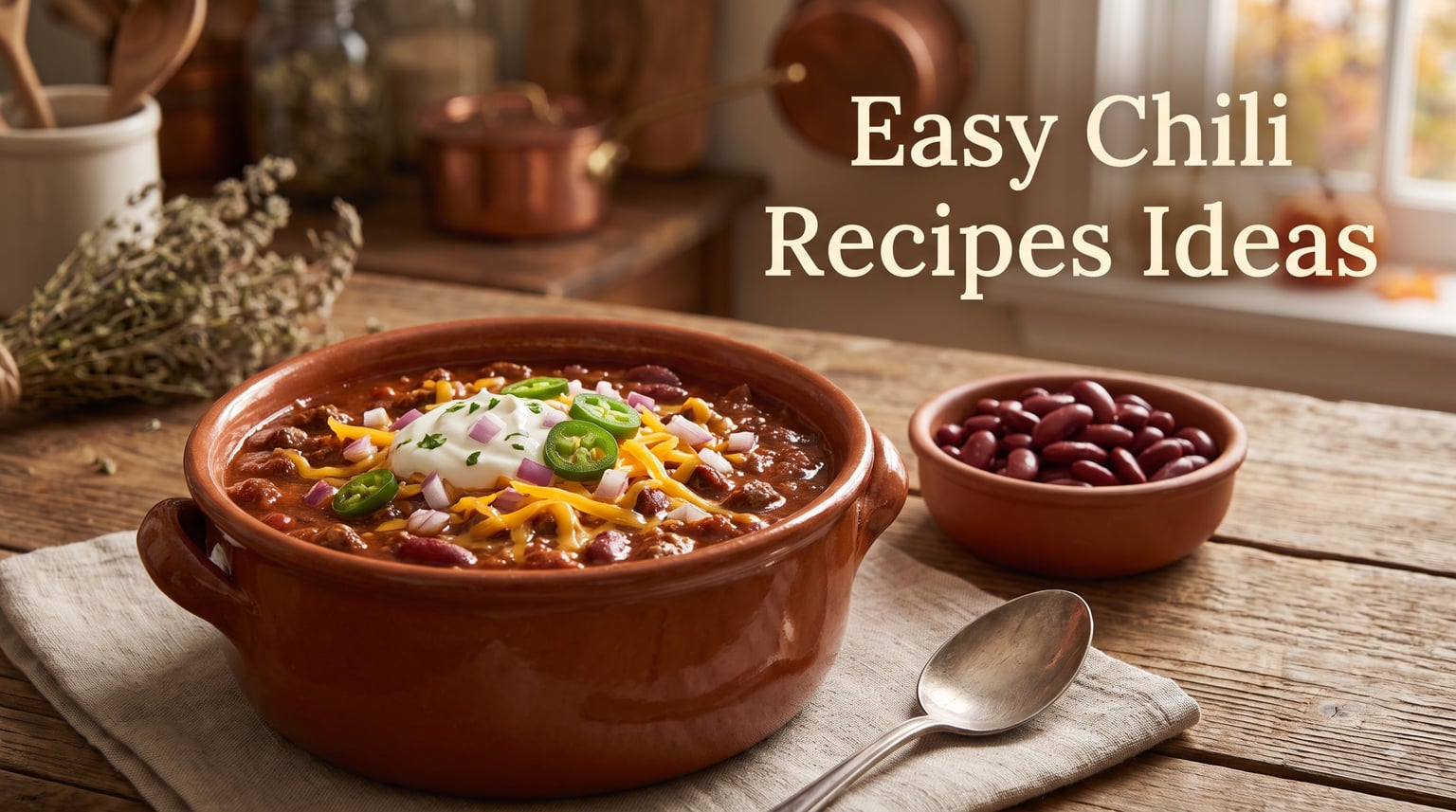 Easy Chili Recipes Ideas
