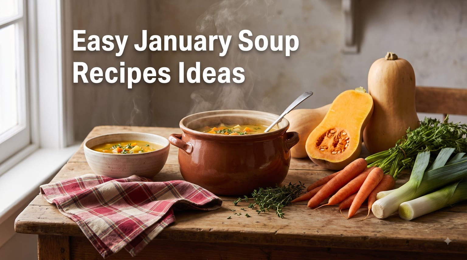 Easy January Soup Recipes Ideas