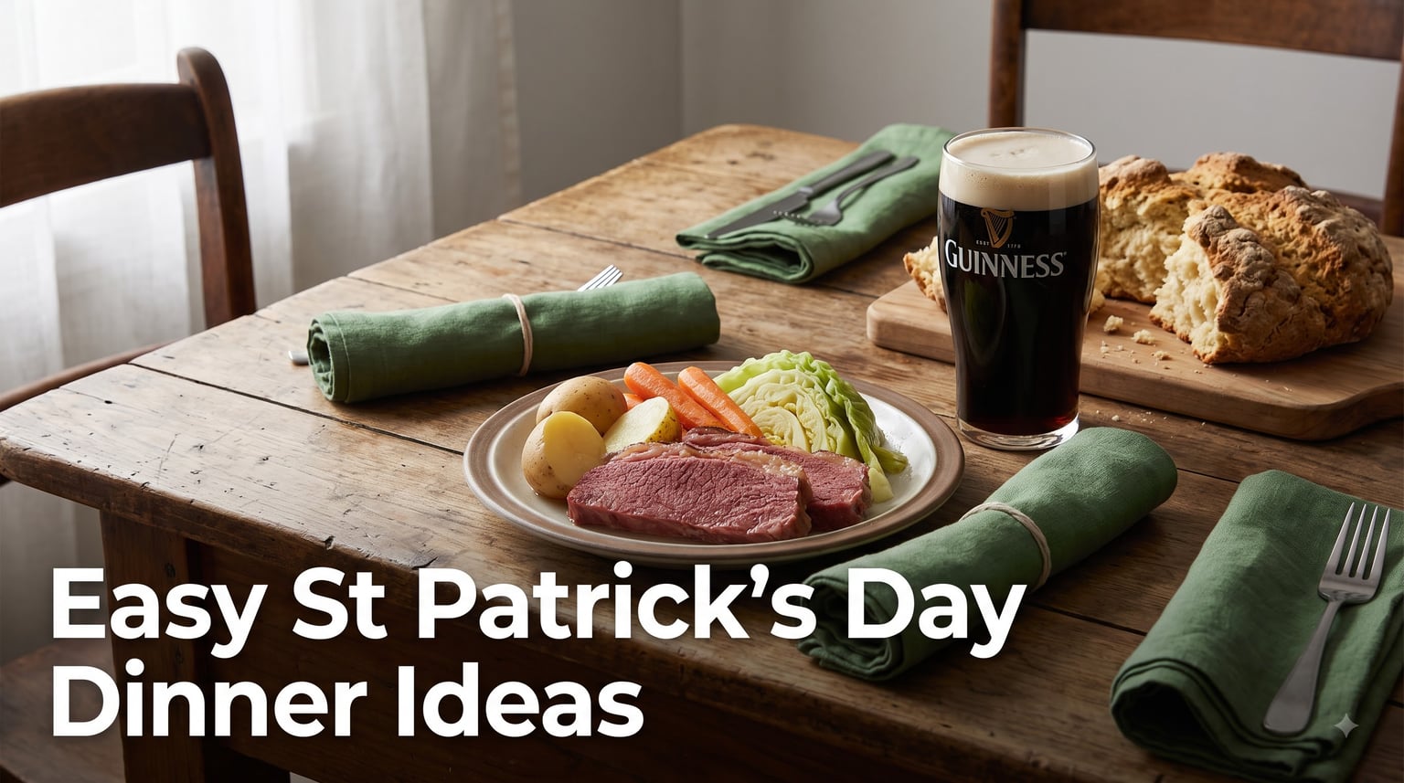 Easy St Patrick's Day Dinner Ideas