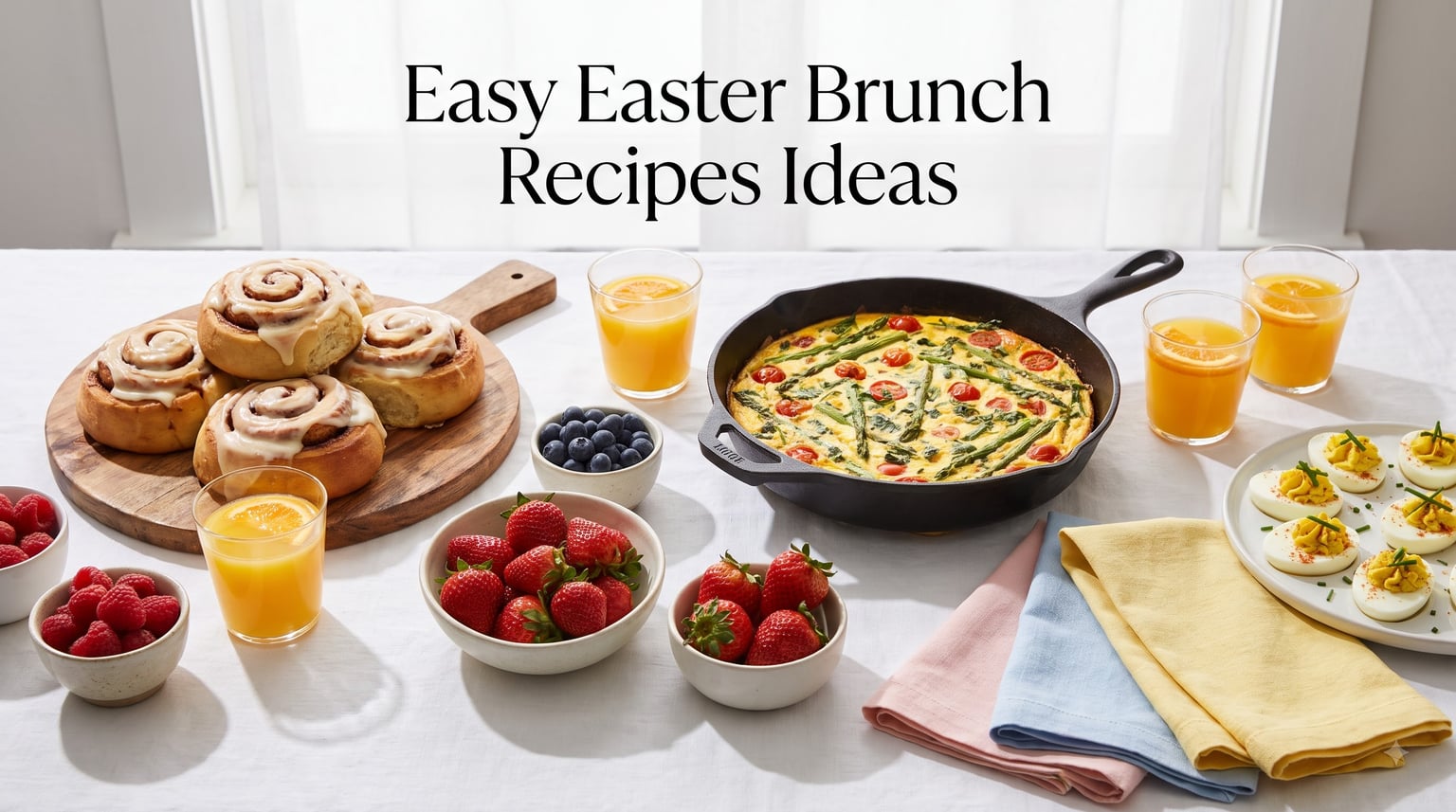 Easy Easter Brunch Recipes Ideas