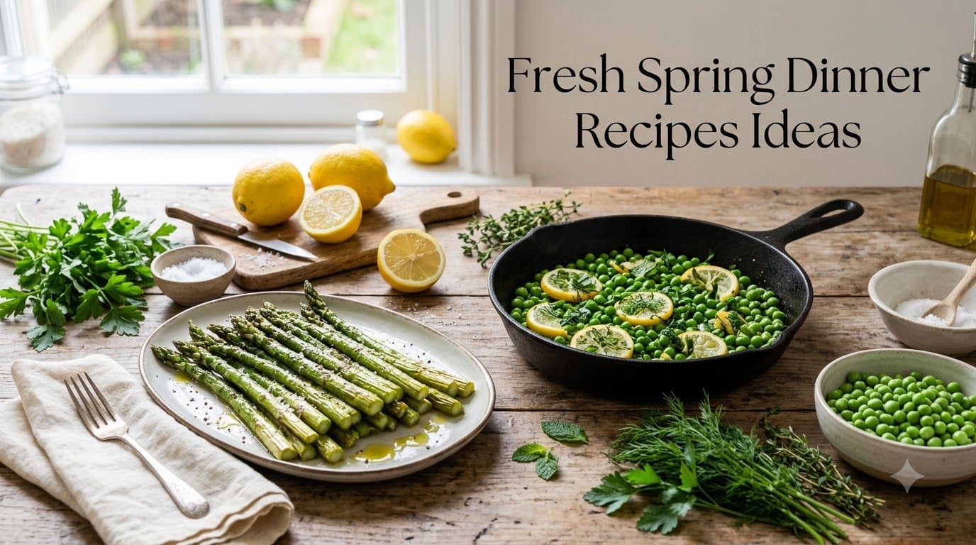 Fresh Spring Dinner Recipes Ideas