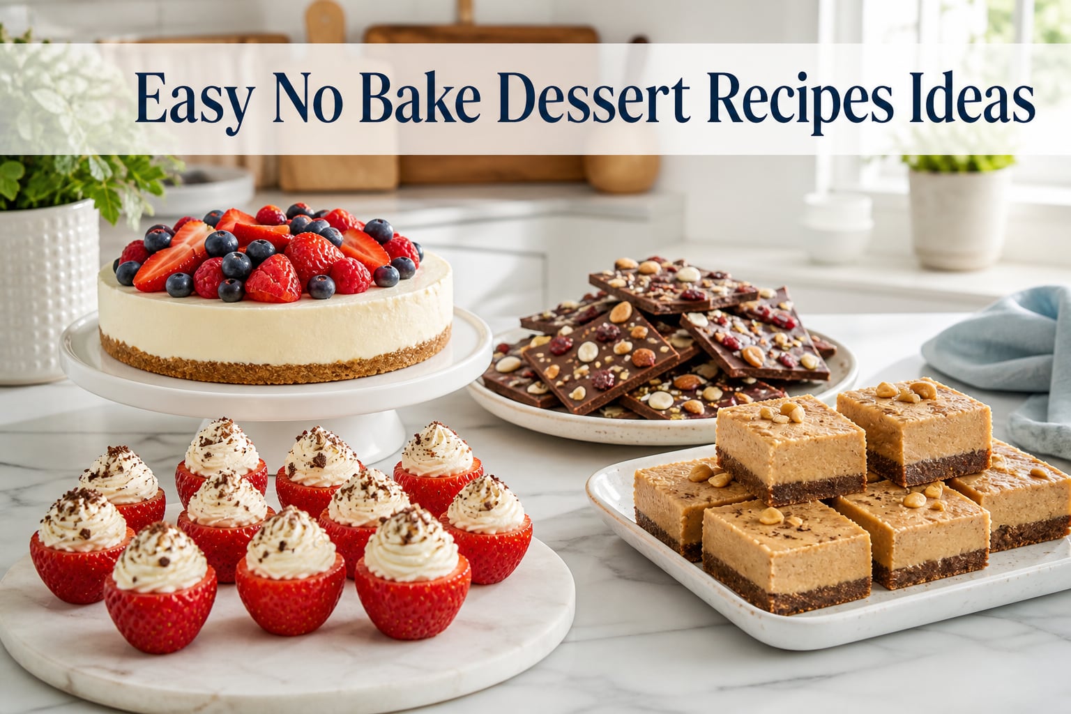Easy No Bake Dessert Recipes Ideas