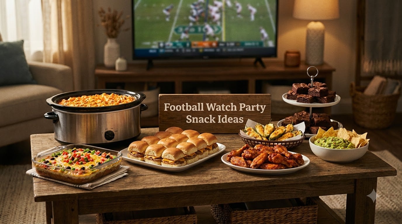 Football Watch Party Snack Ideas