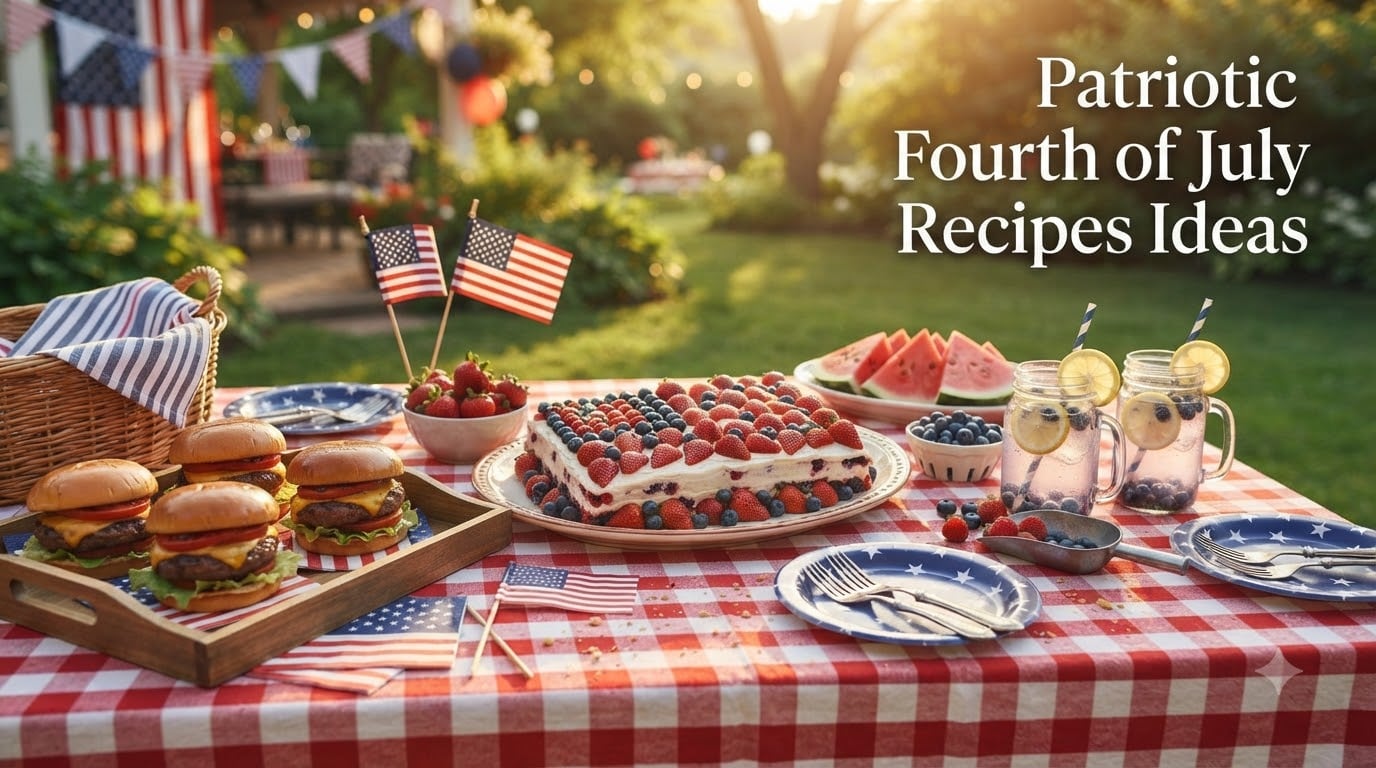 Patriotic Fourth of July Recipes Ideas
