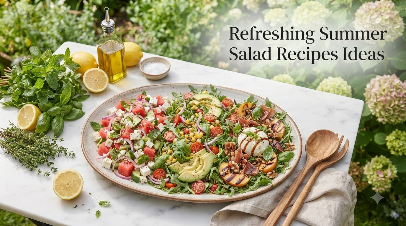 Refreshing Summer Salad Recipes Ideas