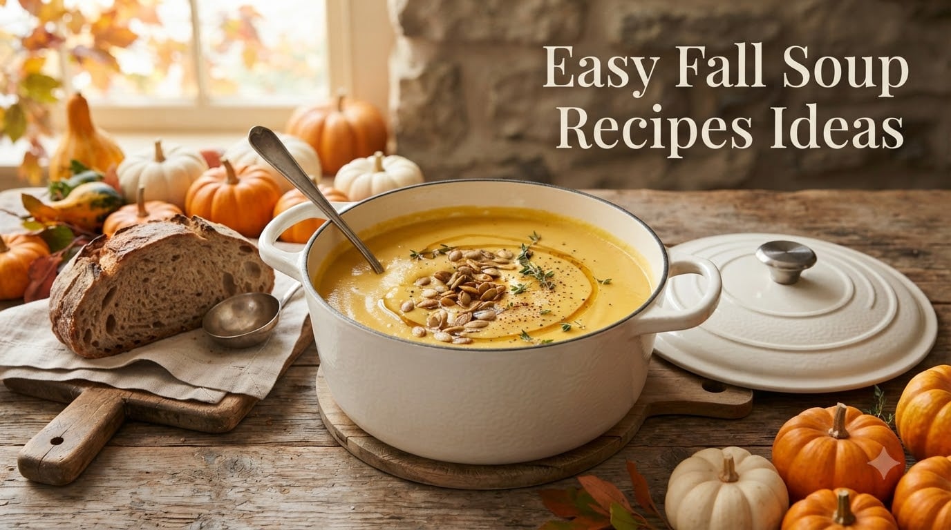 Easy Fall Soup Recipes Ideas
