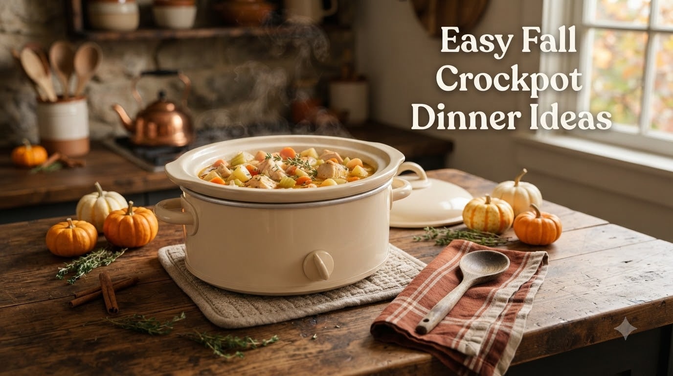 Easy Fall Crockpot Dinner Ideas