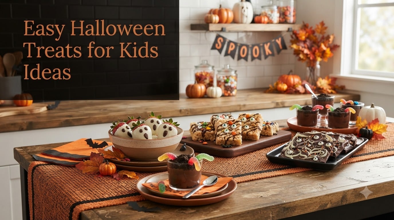 Easy Halloween Treats for Kids Ideas