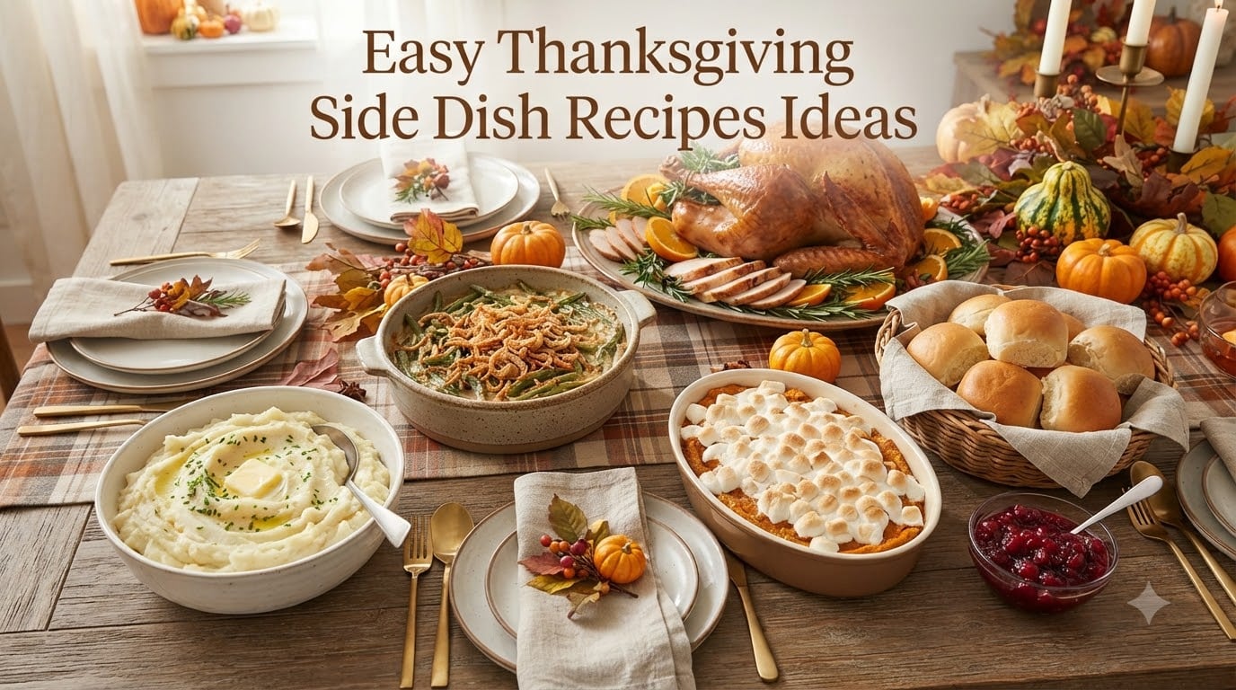Easy Thanksgiving Side Dish Recipes Ideas