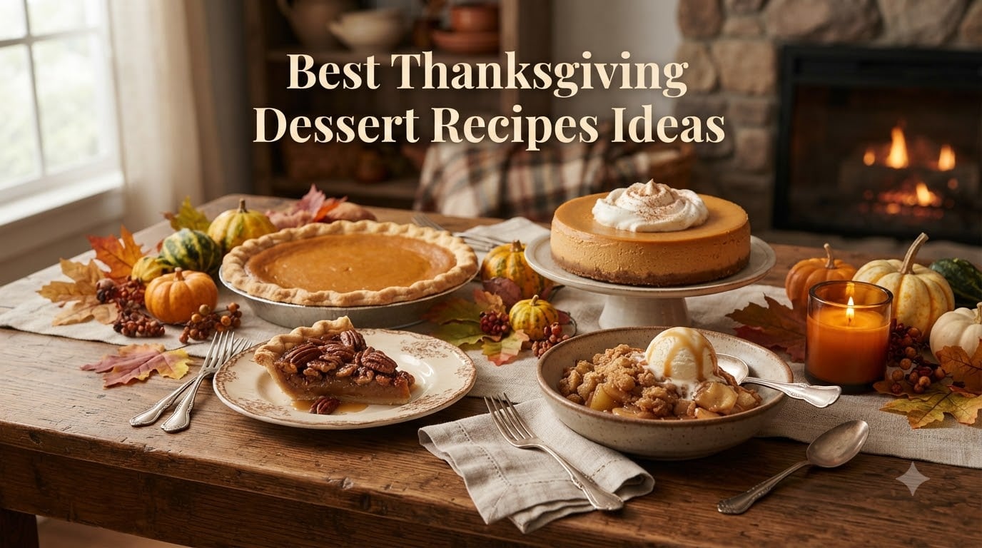 Best Thanksgiving Dessert Recipes Ideas