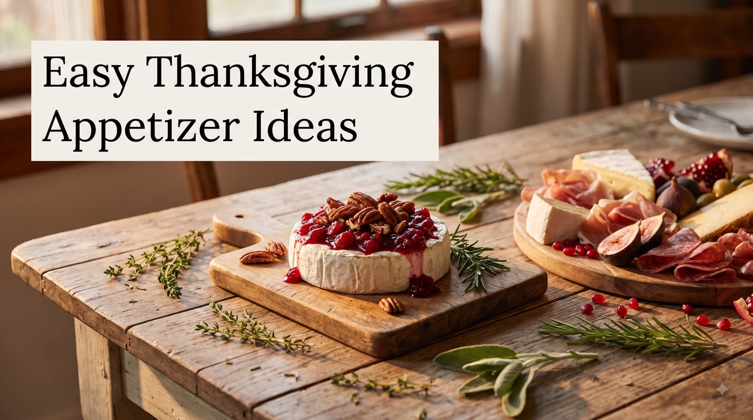 Easy Thanksgiving Appetizer Ideas