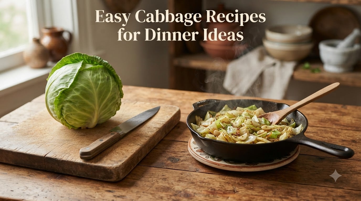Easy Cabbage Recipes for Dinner Ideas