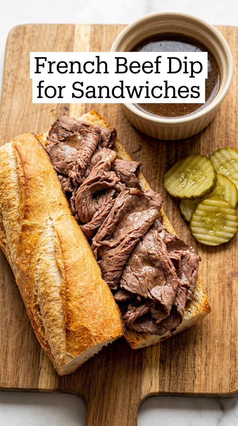French Beef Dip for Sandwiches
