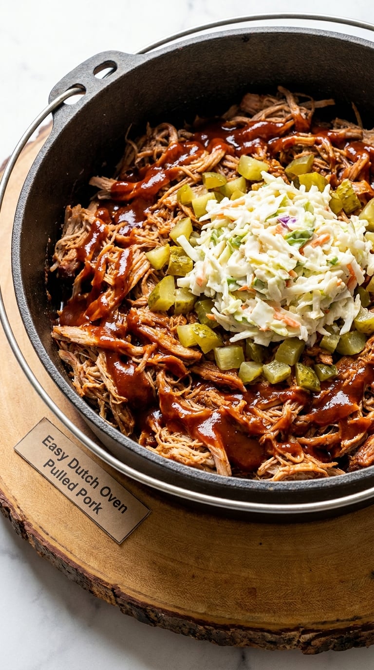 Easy Dutch Oven Pulled Pork